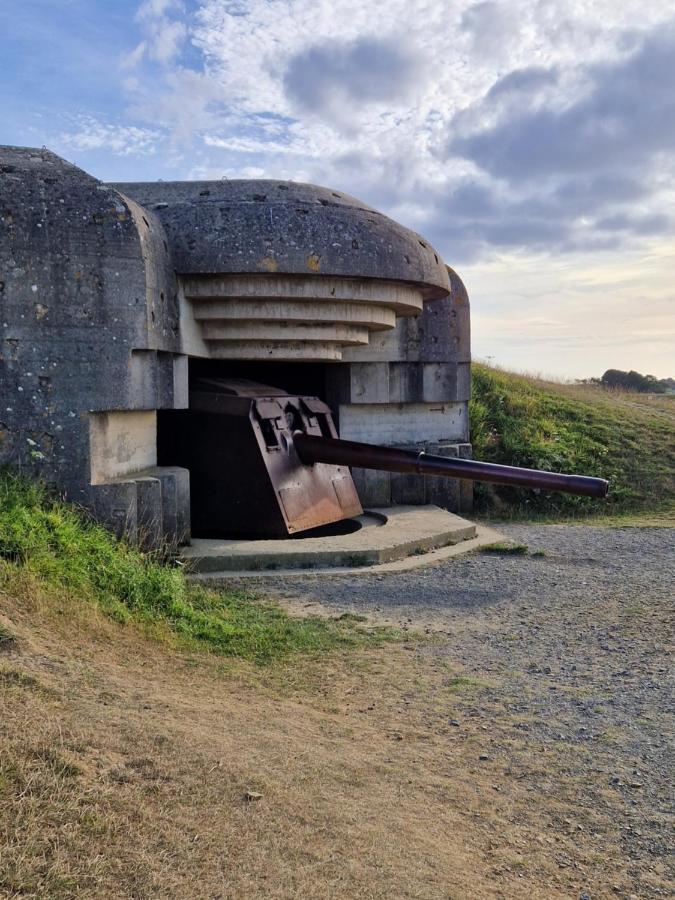 Le Viking Entre Mer Et Terre Vaux-sur-Aure Luaran gambar